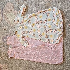 Baby Girls Sleep Sack (2), One Halo Sleepsack, One Carters Sleepsack